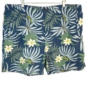 Tommy Bahama Swim Trunks 5 in Men’s L Floral Lined Hawaiian Bathing Suit